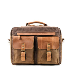 Waxed Canvas Mens Postman Bag Side Bag Shoulder Bag Messenger Bag For Men