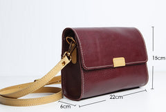 Genuine Leather Cute Crossbody Bag Clutch Wallet Shoulder Bag Women Leather Purse