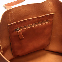 Stylish LEATHER Large Brown WOMEN Tote Bags Tote Shoulder Purse FOR WOMEN