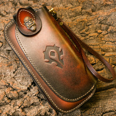 mens biker wallets Handmade Biker Wallet Leather Biker Chain Wallets Cool Wallet On A Chain Best Wallet With Chain