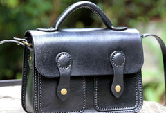 Handmade handbag satchel purse leather crossbody bag shoulder bag women
