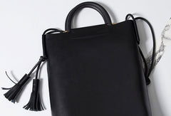 Genuine Leather handbag shoulder bag for women leather shopper bag - EverHandmade