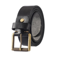 Cool Leather Simple Black Leather Belts Mens Belt Men Brown Leather Belts for Men