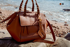 Handmade Genuine Leather Handbag Crossbody Bag Shoulder Bag Purse For Women - EverHandmade