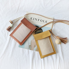 Cute Leather Womens Slim Cell Phone Purse Crossbody Purse Shoulder Bag for Women