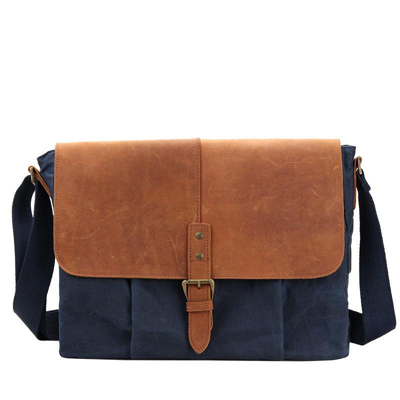 Canvas & Leather Bags for Men