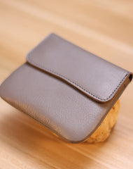 Brown Cute Women Leather Card Wallet Mini Coin Wallets Slim Brown Card Holder Wallets For Women