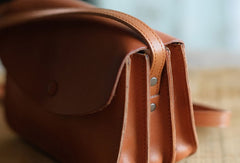Handmade Leather phone purse organ for women crossbody bag leather shoulder bag - EverHandmade