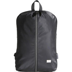 Cool PVC Water Repellent Fabric Men's Black Travel Backpack Large 15.6'' Backpack Laptop Backpack For Men