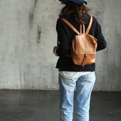 Vintage LEATHER WOMEN Backpack School Backpacks Travel Backpack FOR WOMEN