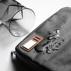 Fashion PVC Canvas Men's Waterproof Mobile Bag Storage Bag Clutch Bag For Men