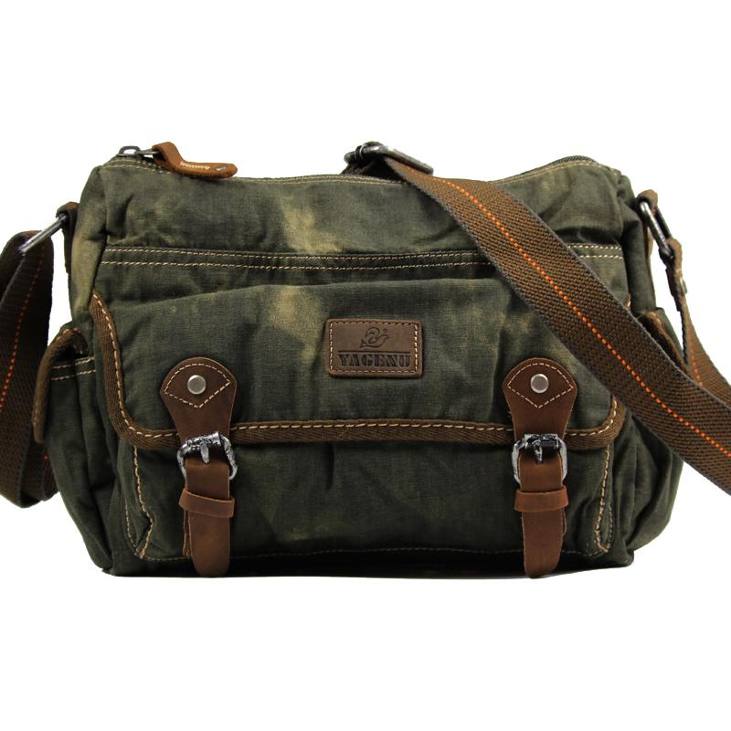 Denim Coffee Mens 10 inches Messenger Bag Dark Green Jean Postman Bag Courier Bag For Men
