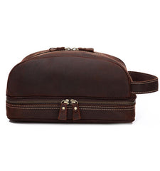 Cool Leather Mens Work Clutch Bag Wristlet Bag Clutch Handbag For Men