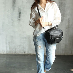 Vintage WOMENs LEATHER Work Handbag Fashion Shoulder Bag Purse FOR WOMEN