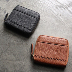 Cute Small LEATHER Womens Wallet Bifold Small Wallets FOR Women