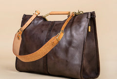 Handmade Genuine Leather Handbag Bag Shoulder Bag Shopper Bag Purse For Women - EverHandmade