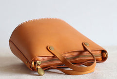 Womens Leather Bucket Bag Shopper Bag Leather Handbag Shoulder Bag for Women