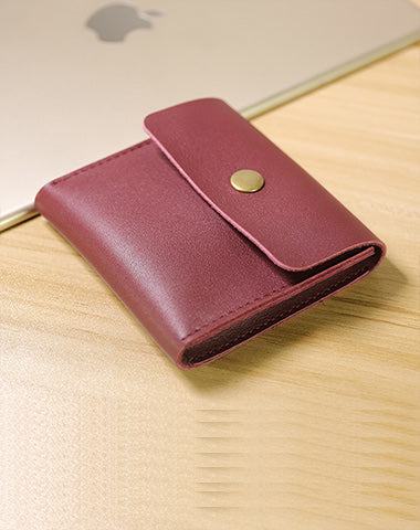 Cute Women Black Leather Card Wallet Coin Wallets Mini Change Wallets For Women CH00452111