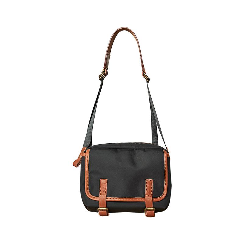Cool Nylon Mens Small Side Bag Satchel Messenger Bag Courier Bag Postman Bag for Men