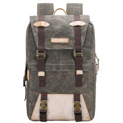CANVAS WATERPROOF MENS CANON CAMERA BACKPACK 15'' LARGE NIKON CAMERA BAG DSLR CAMERA BAG FOR MEN