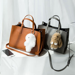 Stylish Leather Womens Handbag Work Purse Shoulder Tote Bag for Women