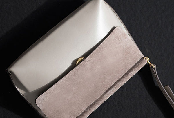 Genuine Leather Satchel bag shoulder bag for women leather crossbody bag VB02991011