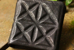 Handmade Genuine Leather Wallet billfold Leather Wallet Slim Bifold Wallet Bag For