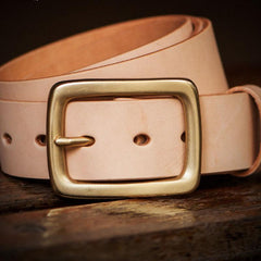 Handmade  Leather Mens Belts Custom Cool Leather Men Black Belts for Men