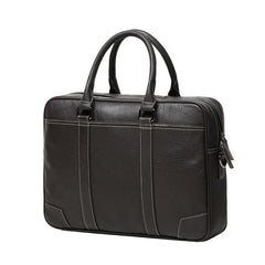 Handmade Leather Mens Cool Messenger Bag Work Bag Business Bags Briefcase Bag for men