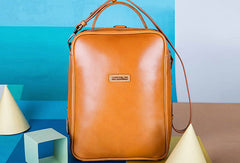 Genuine Leather Handbag Backback Bag Shoulder Bag Purse For Women - EverHandmade