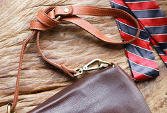 Genuine Leather Saddle Bag Purse Crossbody Bag Shoulder Bag Purse For Women - EverHandmade