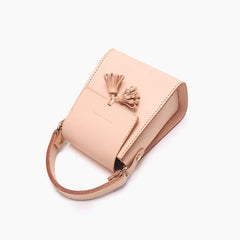 Lovely Handmade Leather Womens Mini Handbags Purse Shoulder Bags for Women