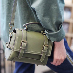 Mini Satchel Purse Green Satchel Bag - Annie Jewel