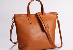 Handmade Leather Tote Purse Bucket Bag Handbag Shoulder Bag Large for Women Leather Shopper Bag - EverHandmade