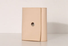 Handmade Leather billfold trifold wallet wallet purse cute small women wallet - EverHandmade