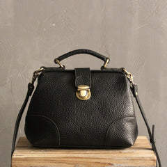 Vintage LEATHER WOMEN Doctor Handbag Doctor Purse SHOULDER BAG Purse FOR WOMEN