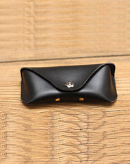 Handmade LEATHER Womens Sunglasses Box Case Green Glasses Holder For Men
