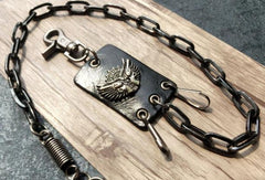 silver biker trucker punk key hook wallet Chain for chain wallet biker wallet trucker wallet