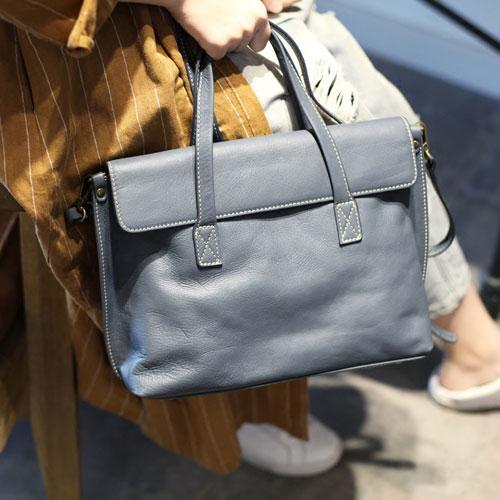 Fashion Womens Gray Leather Handbags Work Bag Womens Gray Shoulder Bags Crossbod CM04161053