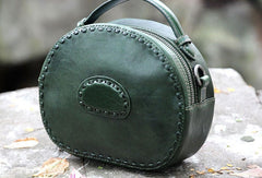 Handmade handbag purse leather crossbody bag purse shoulder bag for women