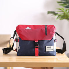 Trendy Nylon Cloth Mens Motorcycle Bag Postman Bag Messenger Bag Side Bag For Men