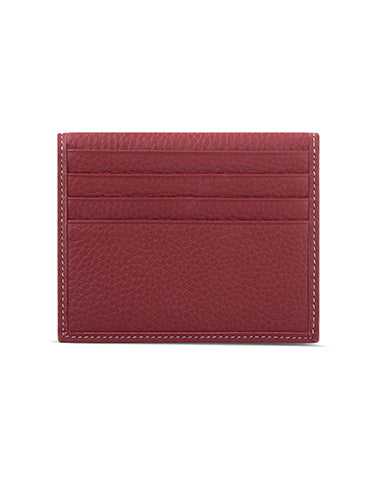 Minimalist Women Dark Blue Leather Slim Card Holders Small Card Wallet Cute Card CH00492028