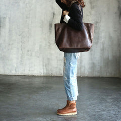 Stylish WOMENs LEATHER Tote Bag Totes Shoulder Purse FOR WOMEN