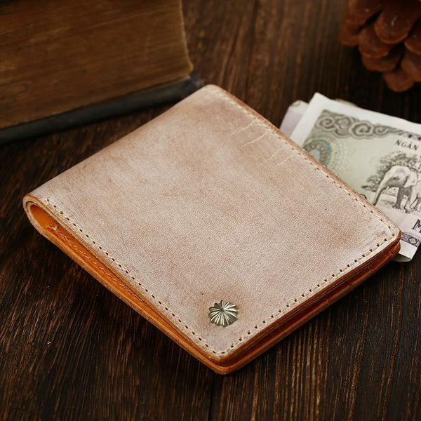 Casual Handmade Mens Black billfold Wallet Red Bifold Card Wallet Small Wallet F CZPY00951015