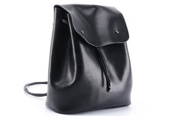 Handmade Leather Womens Backpack School Backpack Purses for Women - EverHandmade
