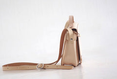 Handmade Womens Leather Saddle Shoulder Bag Purse Crossbody Bag for Women - EverHandmade