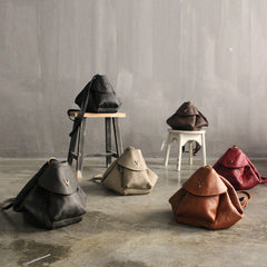 LEATHER WOMEN Vintage SHOULDER BAG Fashion Backpack Purses FOR WOMEN