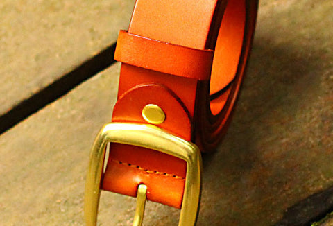 Genuine Leather Mens Leather Men Brown Black Belt for Men Cool Leather Belt - EverHandmade