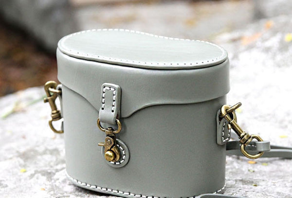 Handmade bucket purse leather crossbody bag purse shoulder bag for women AK03881070