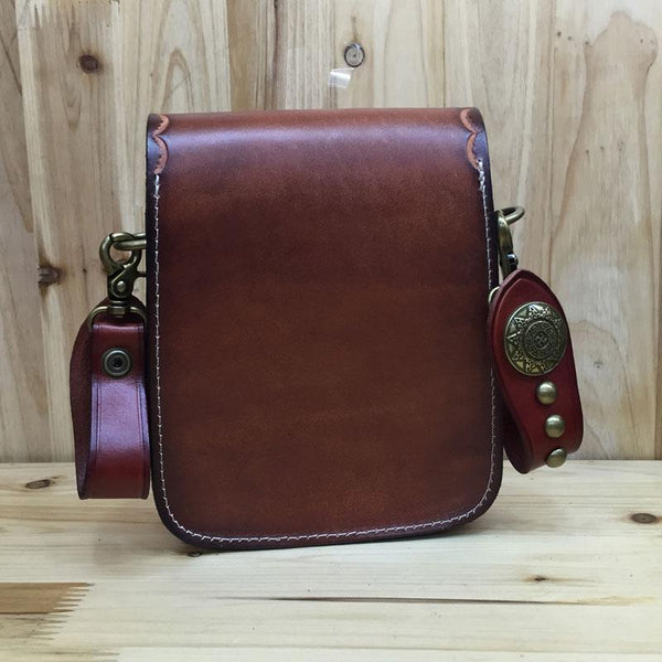 Leather Belt Pouch Mens Small Cases Waist Bag Hip Pack Belt Bag Fanny Pack Bumba YBL02581097